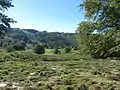 Paysage de l'arête sommitale des Caldane.