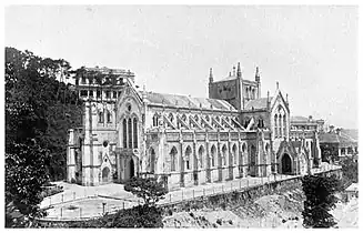 La cathédrale en 1897.