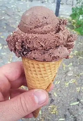 Image illustrative de l’article Glace au chocolat