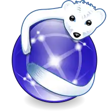 Logo d'Iceweasel (version Debian).