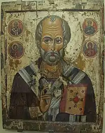 Saint Nicolas, première moitié du  XIIIe siècle