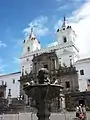 Église et couvent de  San Francisco Quito.