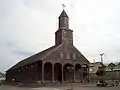 L'église en bois d'Achao, classée par l'Unesco.