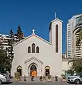 L'église Notre-Dame des Anges.