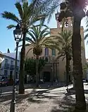 L'église sur la place San Agustín.