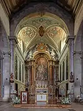 L'intérieur de l'Igreja de São Julião de Setúbal (pt).