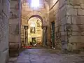 Intérieur de l'église de Santa Comba de Bande.