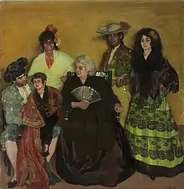 La Famille du torero gitan (1902-1903), par Ignacio Zuloaga.
