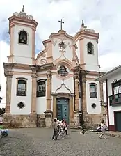 Basilique mineure de Notre-Dame-du-Pilier (pt), à Ouro Preto.