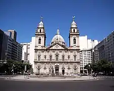 Église Candelária, à Rio de Janeiro.