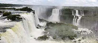 Chutes d'Iguazú, du côté brésilien.