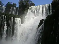 Chutes d'Iguazú, du côté argentin.