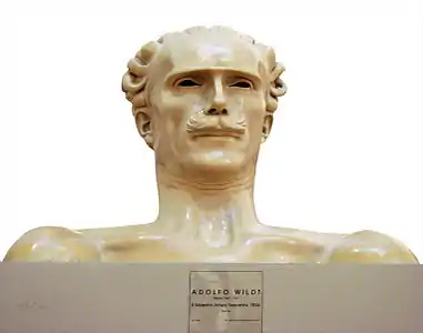 Arturo Toscanini (1924), marbre, Rome, Galerie nationale d'art moderne et contemporain.