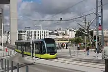 Sur la droite, l'Arbre emphatique du sculpteur barcelonais Enric Ruiz Geli.