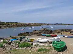 La pointe du But (extrémité ouest).