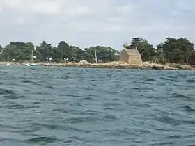 Chapelle à la pointe Ouest de l'île.