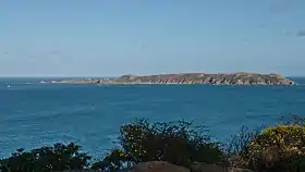 Île Tomé vue de Perros-Guirec.