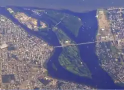 Îles des Trois-Rivières.