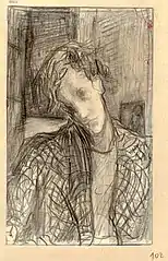Autoportrait mélancolique, 1946-1947 (MoMA, New York).