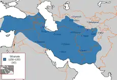 Ilkhanat de Perse, à son apogée vers 1300