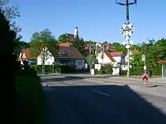 Hameau de Illerberg à Vöhringen.