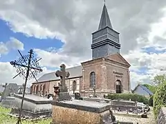 L'église Saint-Aubain d'Illois