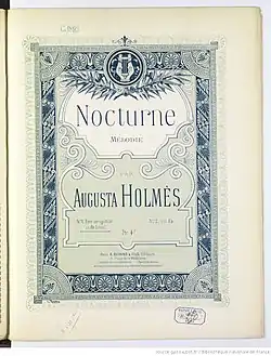 Image illustrative de l’article Nocturne (Holmès)