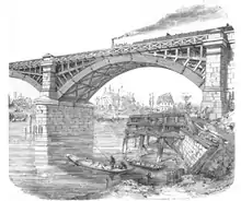 Pont ferroviaire de Maisons (1843).