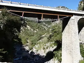 Pont d'Ilonse sur la Tinée