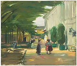 Dans le parc (1906).