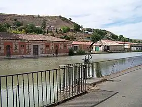 Le canal de Castille à Valladolid