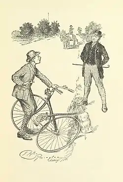 Image illustrative de l’article La Burlesque Équipée du cycliste