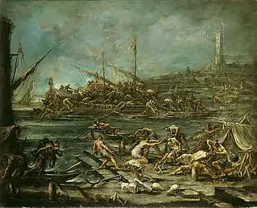 Embarquement des galériens1740-1749musée des beaux-arts de Bordeaux