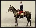 Le sous-lieutenant Bougrain sort premier de l'Ecole d'Application de Cavalerie de Saumur (1905-1906)