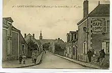 Saint-Barthélemy-d'Anjou vers 1910.