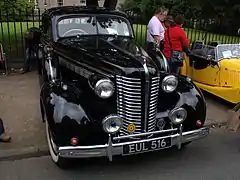 La Buick de 1937 a inspiré le nez de la Seize