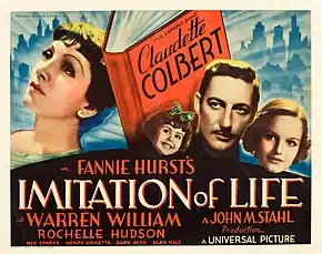 Description de l'image Imitation of Life (1934 poster - alt half-sheet).jpg.