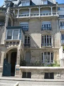 Immeuble Biet (1901-1903), Nancy.