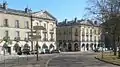 Immeubles néoclassiques place Wilson à Dijon.