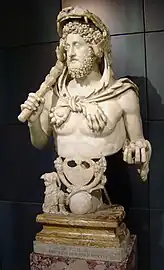 Commode représenté en Hercule, Musei Capitolini.