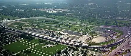 Vue aérienne du circuit en 2001.