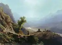 Dans les montagnes du Caucase (1879), par Lagorio