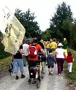 Inauguration de la voie verte Condé-Alençon