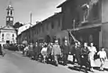 Inauguration du club catholique en 1956