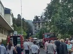 L'incendie du Bernascon en 2015.