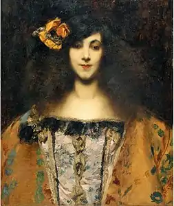 Portrait de jeune fille (1893).