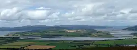 Inch Island depuis Grianan d'Aileach