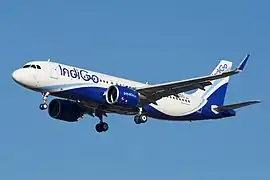 Airbus A320neo d'IndiGo