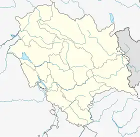 Voir sur la carte administrative d'Himachal Pradesh