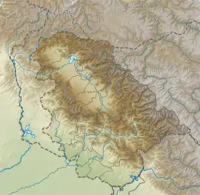 Voir sur la carte topographique du Jammu-et-Cachemire